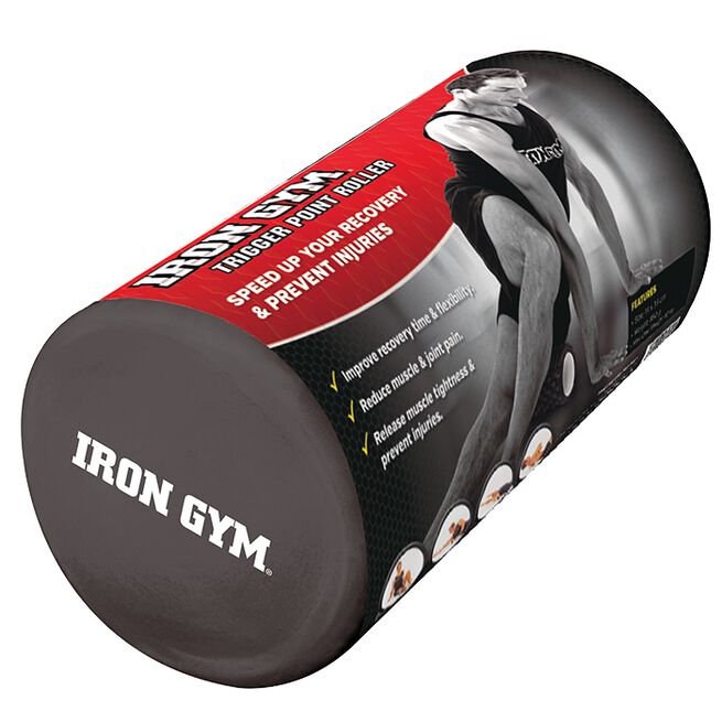 Iron Gym Massage Roller Svart