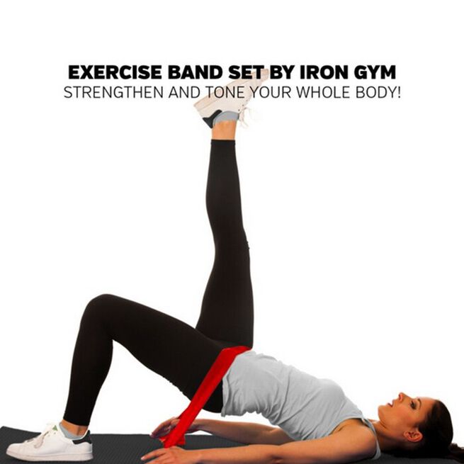 Iron Gym Motståndsband Set 3st