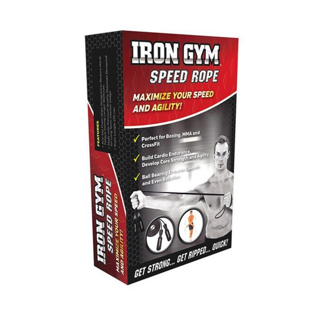 Iron Gym Nylon Speed Rope Hopprep