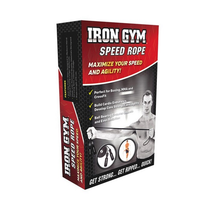 Iron Gym Nylon Speed Rope Hopprep