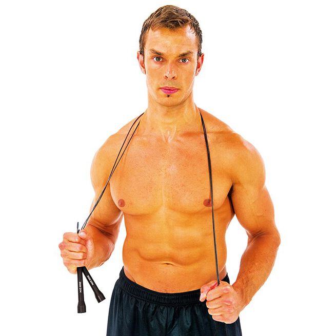 Iron Gym Wire Speed Rope Hopprep