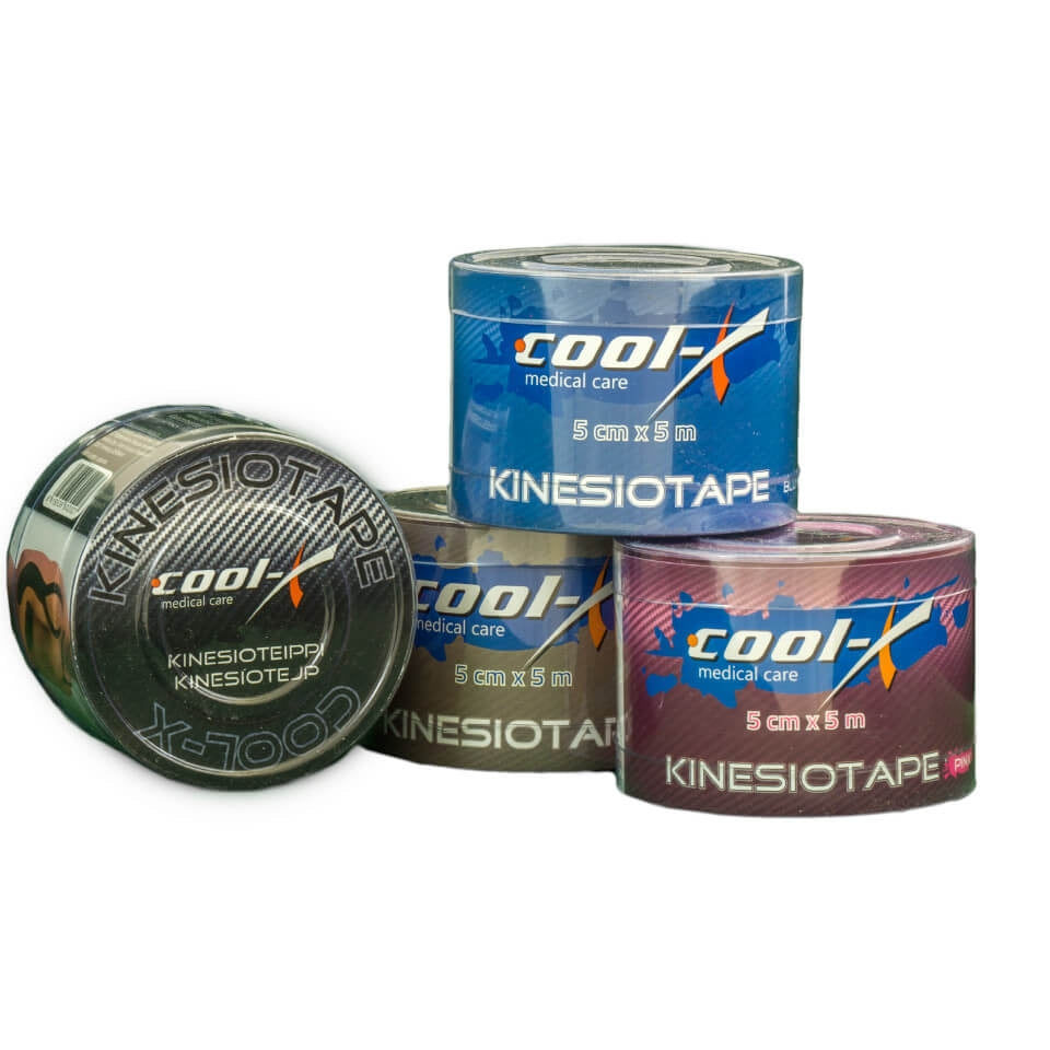 Cool X Kinesiologitejp Svart
