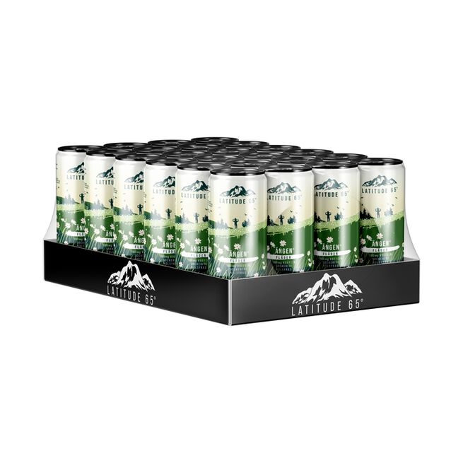 Latitude 65 24 x Latitude 65, 330 ml 2 kr pant Ängen - Fläder
