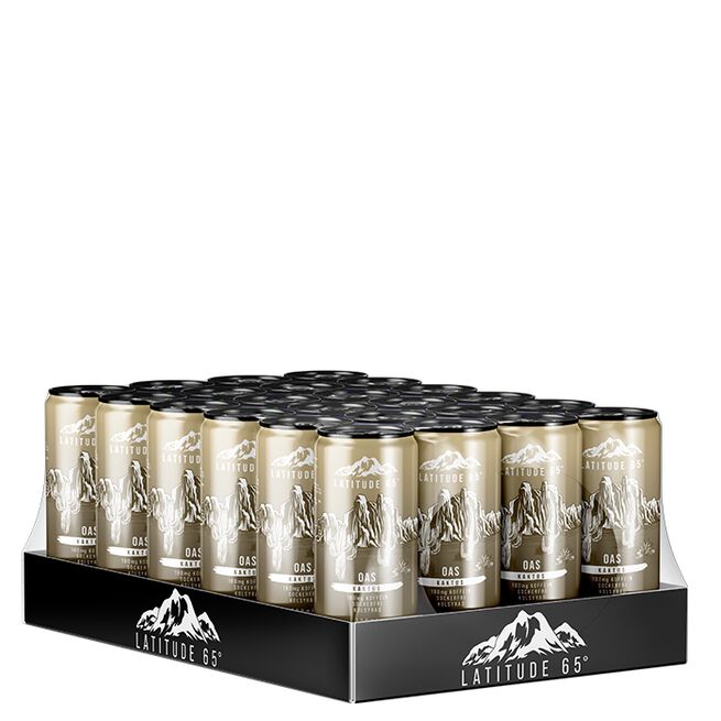Latitude 65 24 x Latitude 65 Energidryck 330 ml Oas - Kaktus