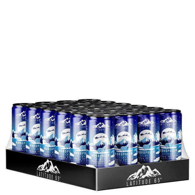 Latitude 65 24 x Latitude 65 Energidryck 330 ml