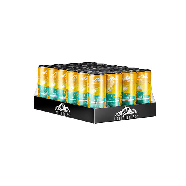 Latitude 65 24 x Latitude 65 Energidryck 330 ml Kusten - Ananas