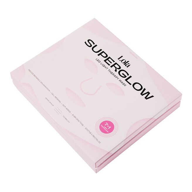 Lola Glow Led Ansiktsmask Rosa