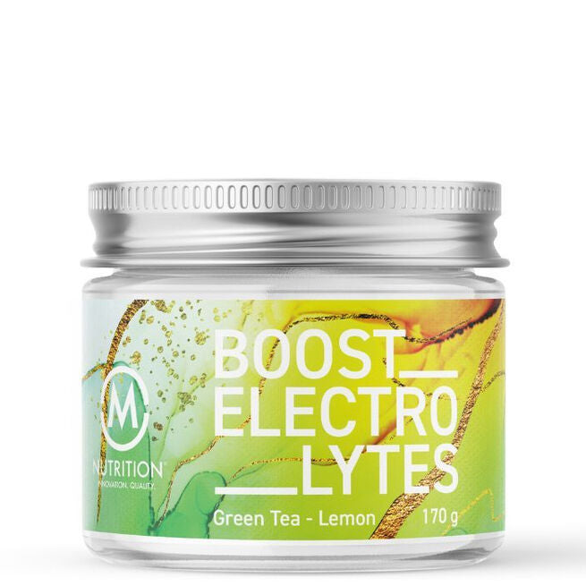 M-Nutrition Boost Fettförbrännare + Elektrolyter Grönt te Citron 170 g