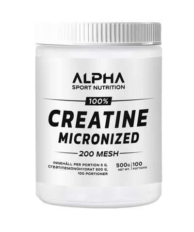 100 % Creatine Monohydrate  - Mikroniserat 200 Mesh - Lättlösligt och Ultrarent