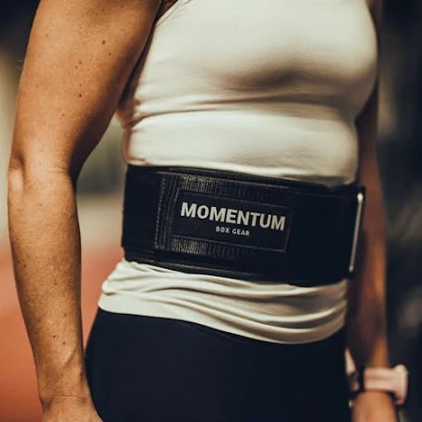 Momentum Box Gear Lifting Belt - Black