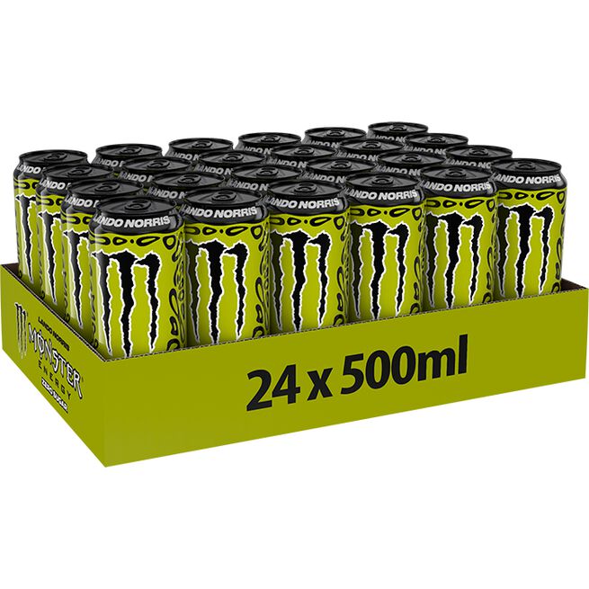 Monster Energy 24 x Monster Energy 50 cl Lando Norris Zero Sugar