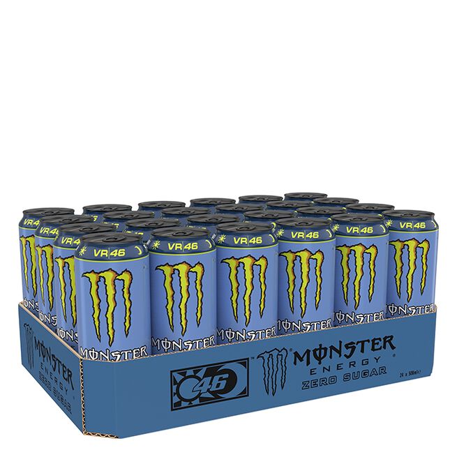 Monster Energy 24 x Monster Energy 50 cl Valentino Rossi Zero Sugar