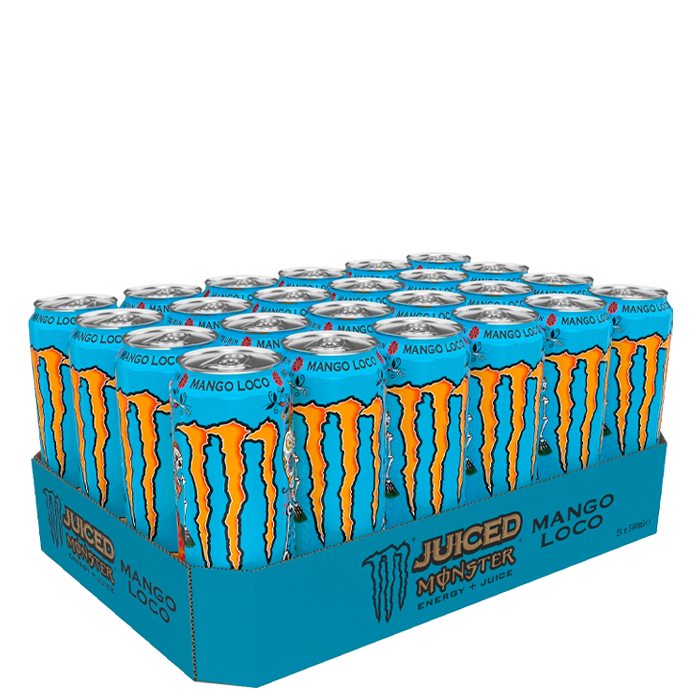 Monster Energy 24 x Monster Energy Juiced 50 cl Mango Loco
