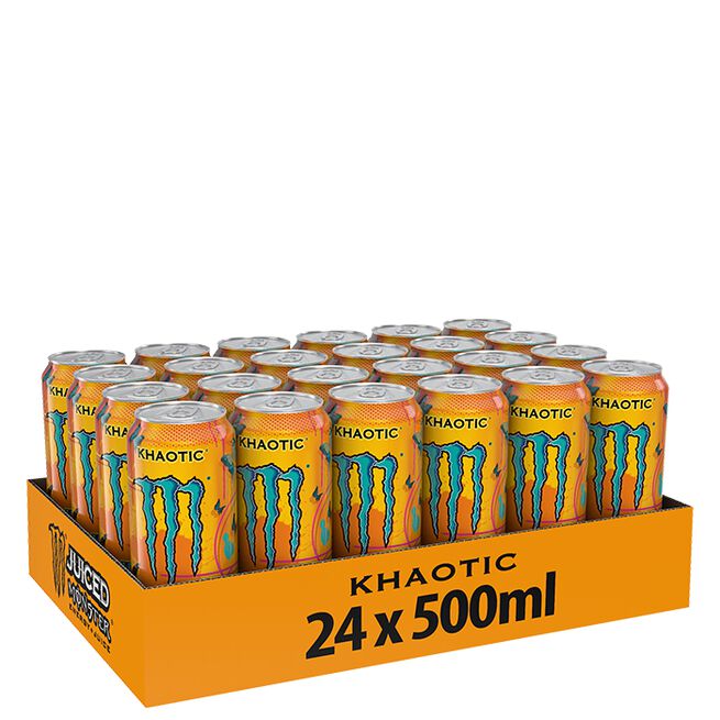 Monster Energy 24 x Monster Energy Juiced 50 cl Khaotic