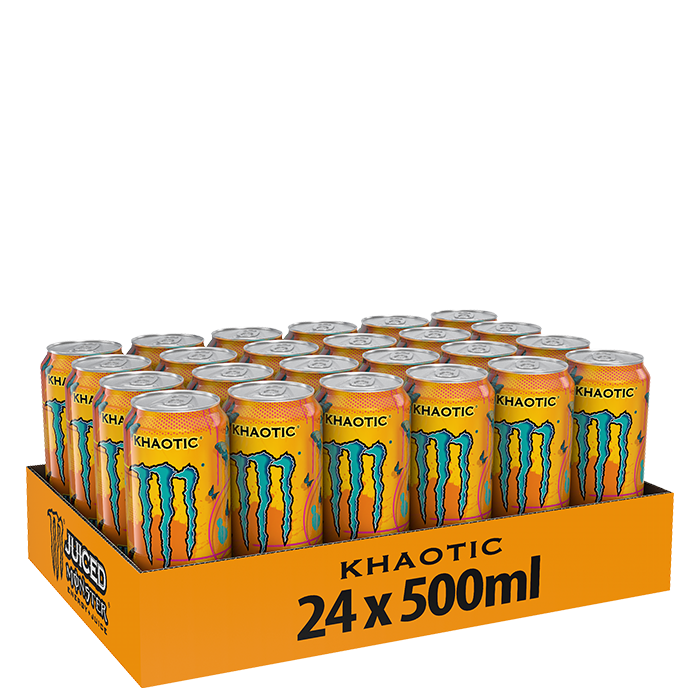 Monster Energy 24 x Monster Energy Juiced 50 cl Khaotic
