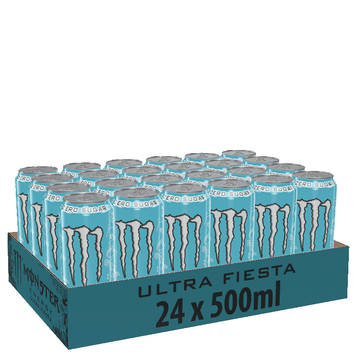 Monster Energy 24 x Monster Energy Ultra 500 ml Mango Fiesta