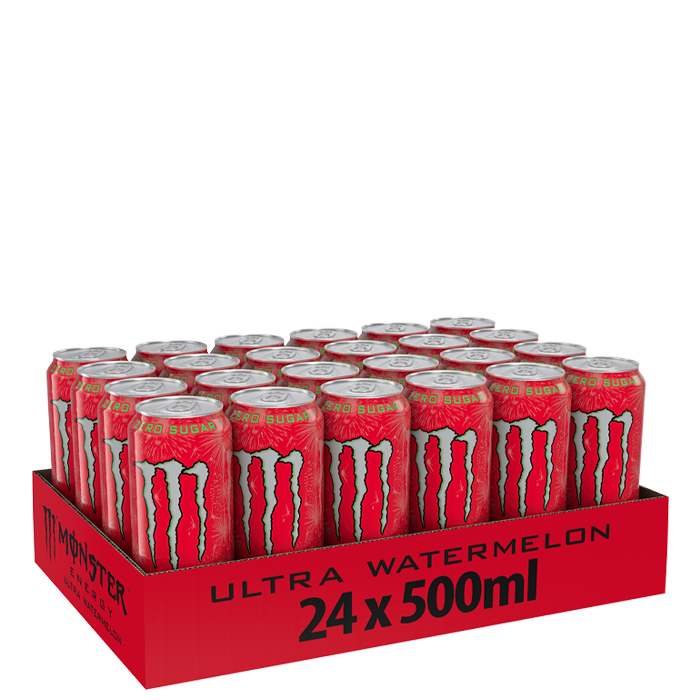 Monster Energy 24 x Monster Energy Ultra 500 ml Watermelon