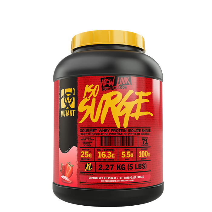 Mutant ISO Surge Whey Isolate 2,27 kg Strawberry Milkshake