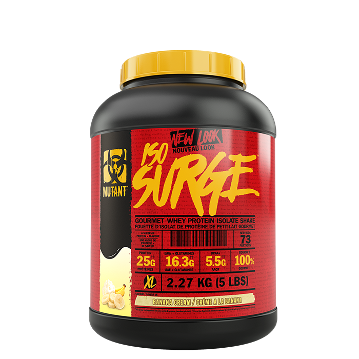 Mutant ISO Surge Whey Isolate 2,27 kg Banana Cake