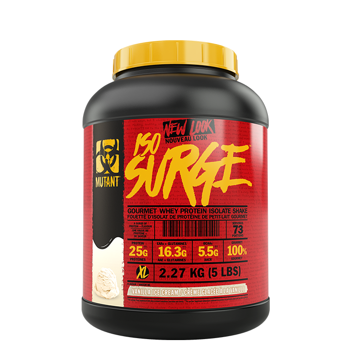 Mutant ISO Surge Whey Isolate 2,27 kg Vanilla Ice Cream