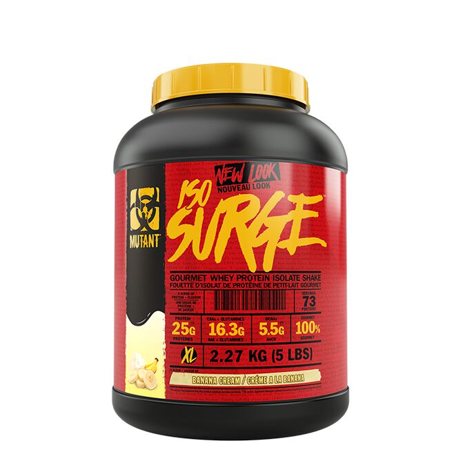 Mutant ISO Surge Whey Isolate 2,27 kg Banana Cake