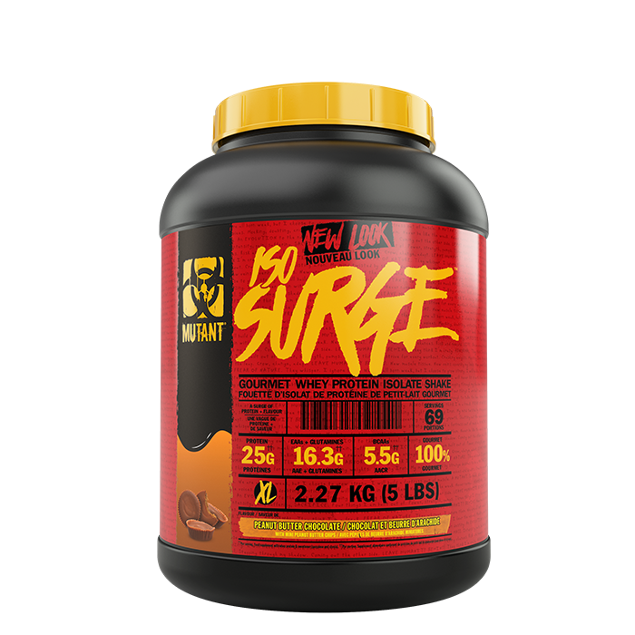 Mutant ISO Surge Whey Isolate 2,27 kg Peanut Butter Chocolate