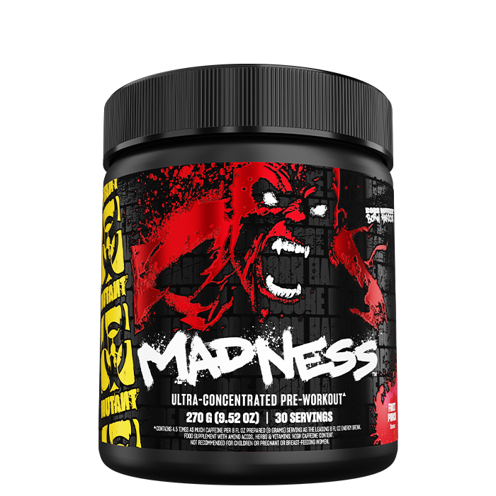 Mutant Madness PWO 30 portioner Fruit Punch - 30 servings