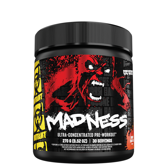 Mutant Madness PWO 30 portioner Sweet Iced Tea - 30 servings