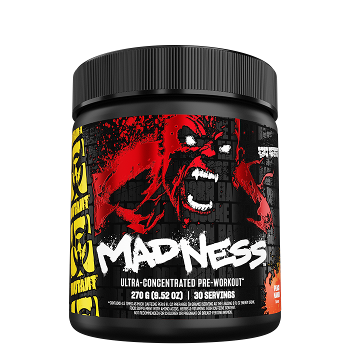 Mutant Madness PWO 30 portioner Peach Mango - 30 servings