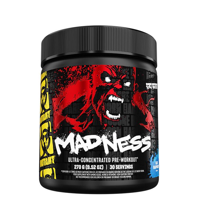 Mutant Madness PWO 30 portioner Blue Raspberry - 30 servings
