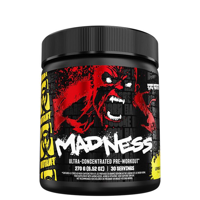 Mutant Madness PWO 30 portioner Roadside Lemonade - 30 servings