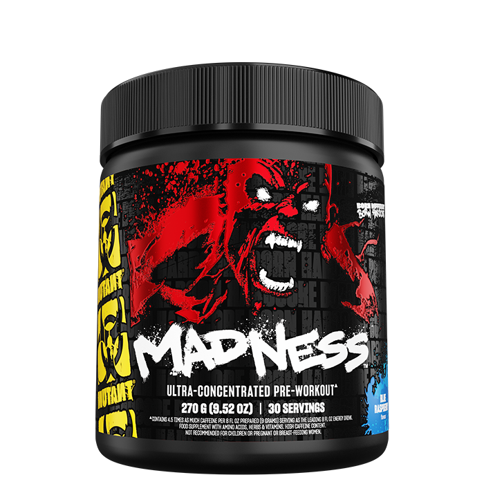 Mutant Madness PWO 30 portioner Blue Raspberry - 30 servings
