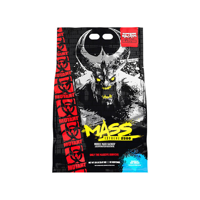 Mutant Mass Extreme 2500 Gainer 9 kg Vanilla Ice Cream