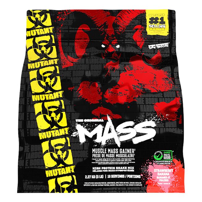 Mutant Mass Gainer 2,2 kg Strawberry Banana