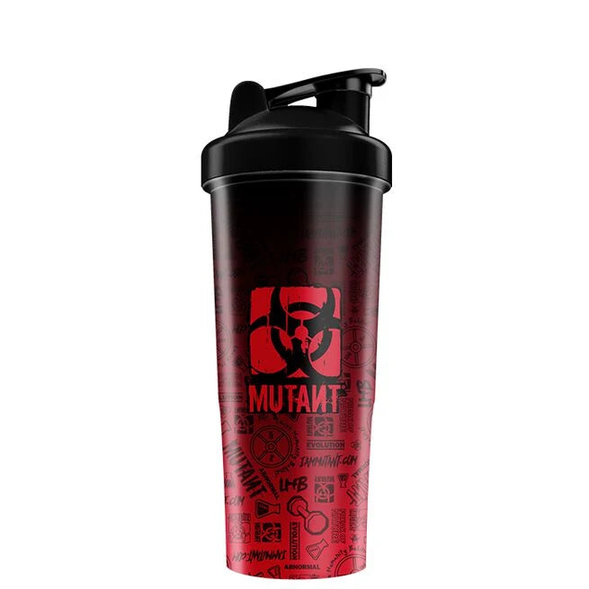 Mutant Shaker Iconic Black to Red - 830 ml