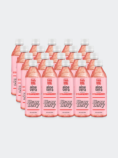 NÅBE Drinks NÅBE Aloe Vera - Original - 500ml x 20st Jordgubb