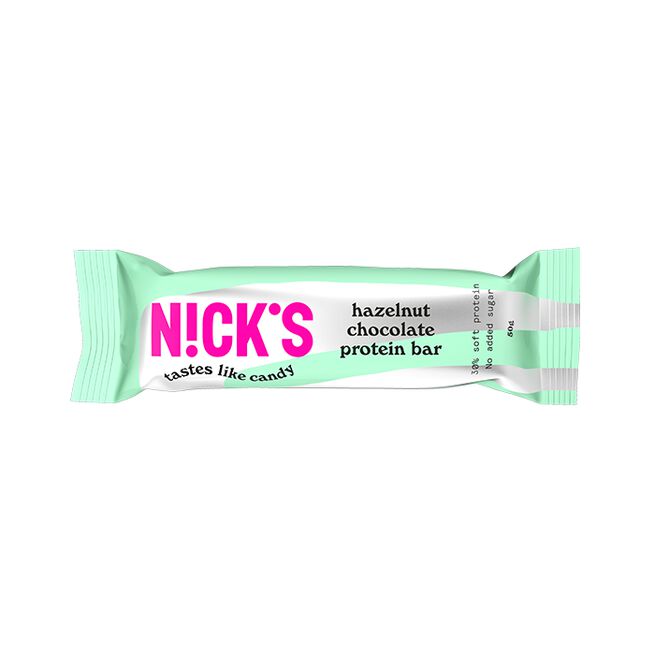 Nicks 12 x Proteinbar 50 g Hasselnöt och choklad
