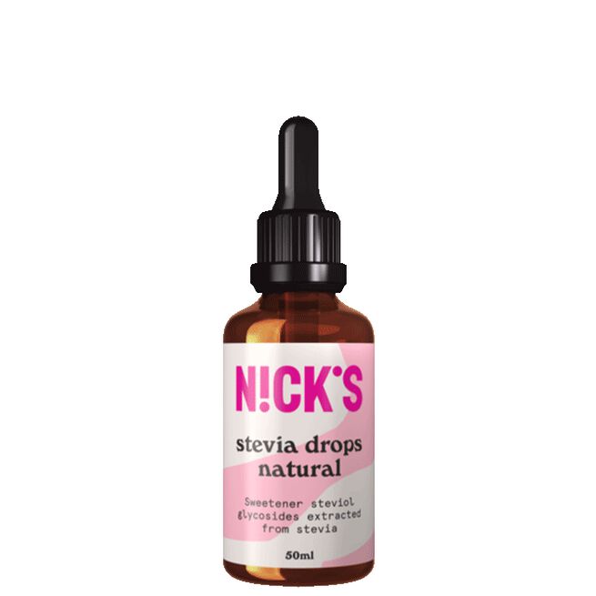 Nicks Steviadroppar 50 ml Naturell