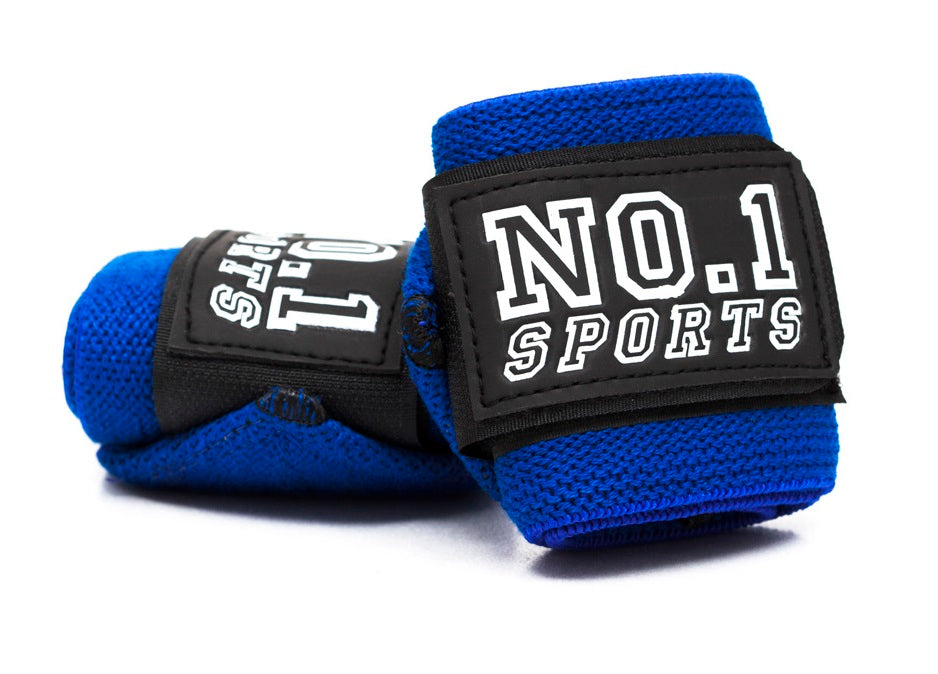 No.1 Sports Wris Wraps Royal Blue