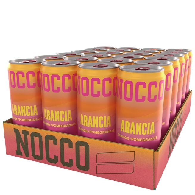 NOCCO Flak 24 x NOCCO BCAA 330 ml Arancia