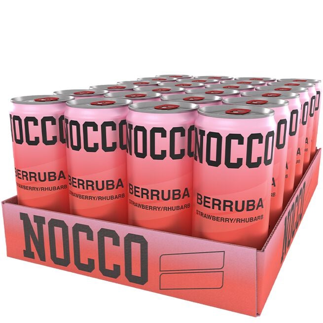NOCCO Flak 24 x NOCCO BCAA 330 ml Berruba Summer Edition