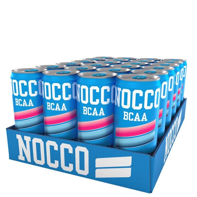 NOCCO Flak 24 x NOCCO BCAA 330 ml Blue Raspberry