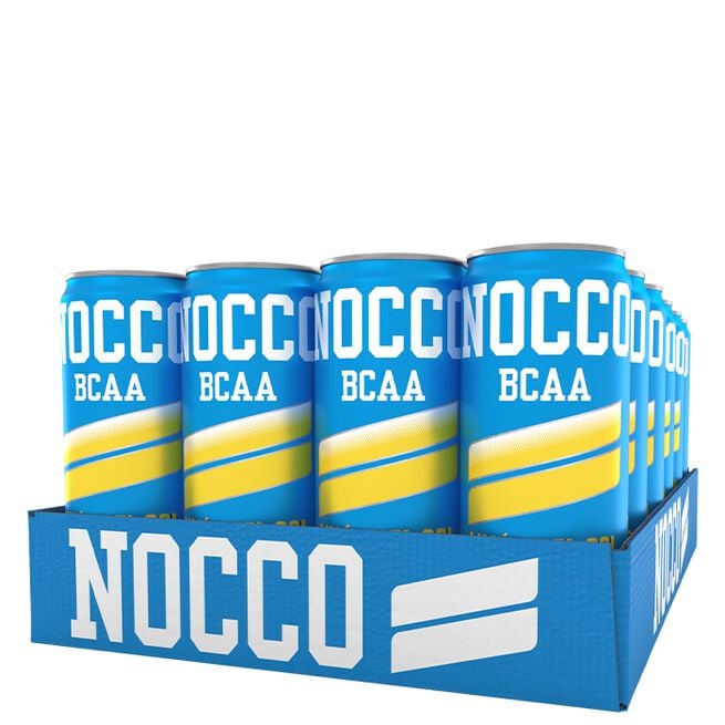 NOCCO Flak 24 x NOCCO BCAA 330 ml Limon
