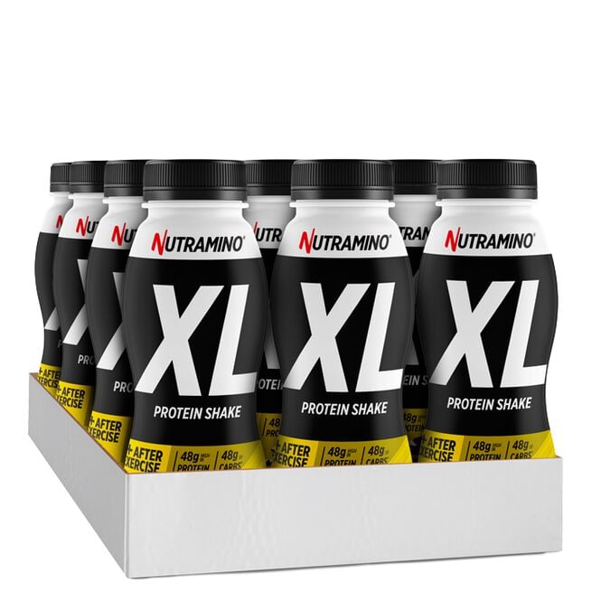 Nutramino Fitness Nutrition 12 x Nutramino Protein XL Shake, 475 ml Choklad Banan