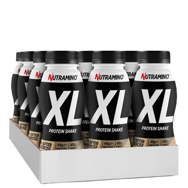 Nutramino Fitness Nutrition 12 x Nutramino Protein XL Shake, 475 ml Vanilj