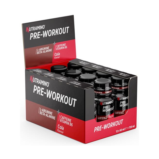 Nutramino Fitness Nutrition 12 x Nutramino PWO Shot, 60 ml