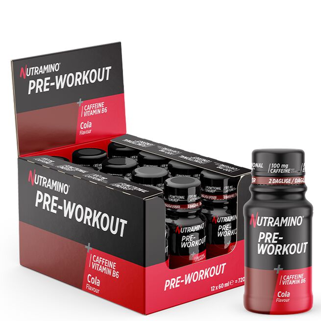 Nutramino Fitness Nutrition 12 x Nutramino PWO Shot, 60 ml cola