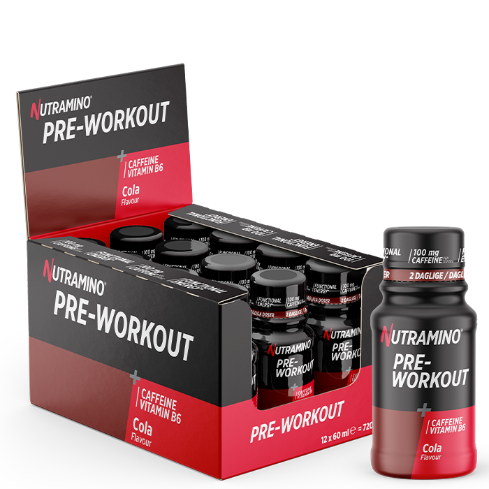 Nutramino Fitness Nutrition 12 x Nutramino PWO Shot, 60 ml Cola