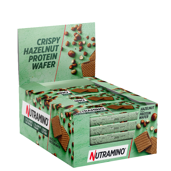 Nutramino Fitness Nutrition 12 x Protein Wafer 39 g Chocolate Hazelnut