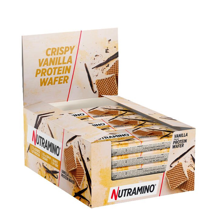 Nutramino Fitness Nutrition 12 x Protein Wafer 39 g Vanilla Chocolate chip